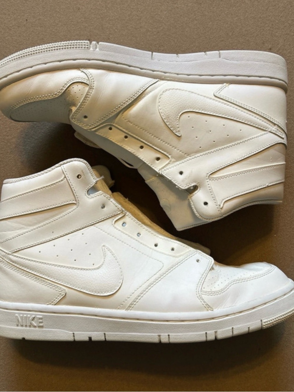Nike Men’s White High-Top Sneakers